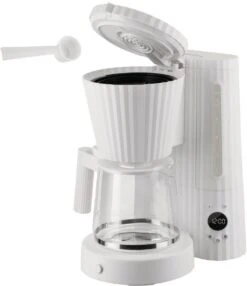 Alessi Filter-koffiezetapparaat Plissé - 1.5 Liter - Grijs - Michele De Lucchi - MDL14 G 10 Alessi Filter-koffiezetapparaat Plissé - 1.5 Liter - Grijs - Michele De Lucchi - MDL14 G -Thuiskeuken 0013 MDL14 W 03 1x1 300dpi 1250pxl 1
