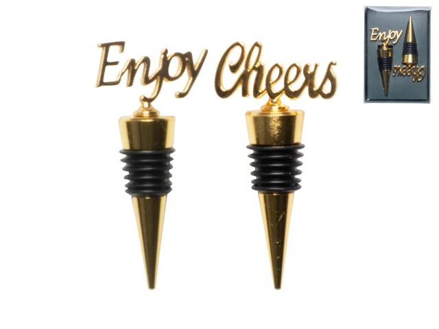 Gusta Wijnstoppers - 2 Stuks 3 Gusta Wijnstoppers - 2 Stuks