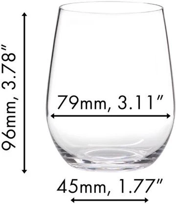 Riedel Witte Wijnglazen O Wine - Viognier / Chardonnay - 6 Stuks 5 Riedel Witte Wijnglazen O Wine - Viognier / Chardonnay - 6 Stuks - Afbeelding 3