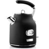 Westinghouse Waterkoker Retro Collections - 2200 W - Liquorice Black - 1.7 Liter - WKWKH148BK -Thuiskeuken 1 15