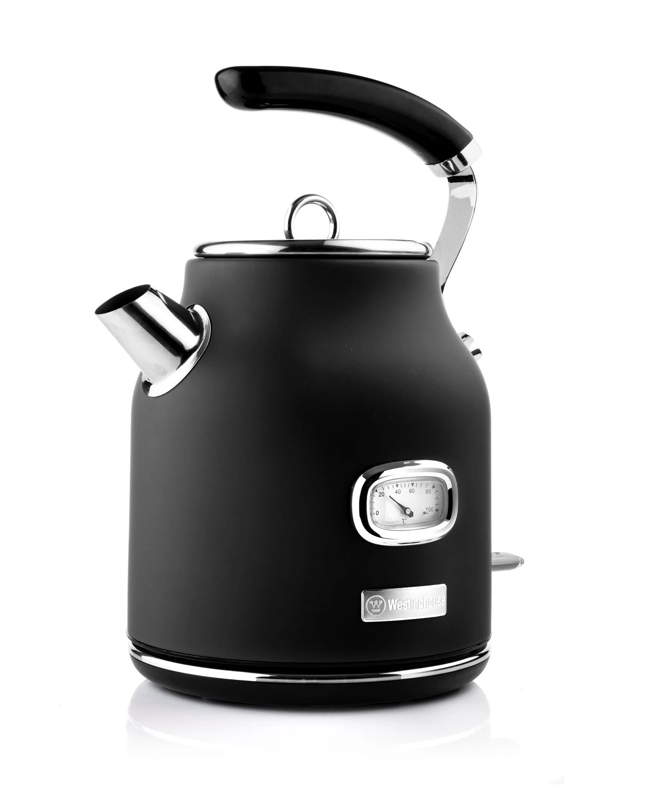 Westinghouse Waterkoker Retro Collections - 2200 W - Liquorice Black - 1.7 Liter - WKWKH148BK 3 Westinghouse Waterkoker Retro Collections - 2200 W - Liquorice Black - 1.7 Liter - WKWKH148BK