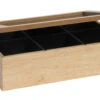 Sakura Tea Theedoos - Hout - 6-vaks - Met Fluweel - 24 X 16 Cm 1 Sakura Tea Theedoos - Hout - 6-vaks - Met Fluweel - 24 X 16 Cm -Thuiskeuken 1 6 vaks 1