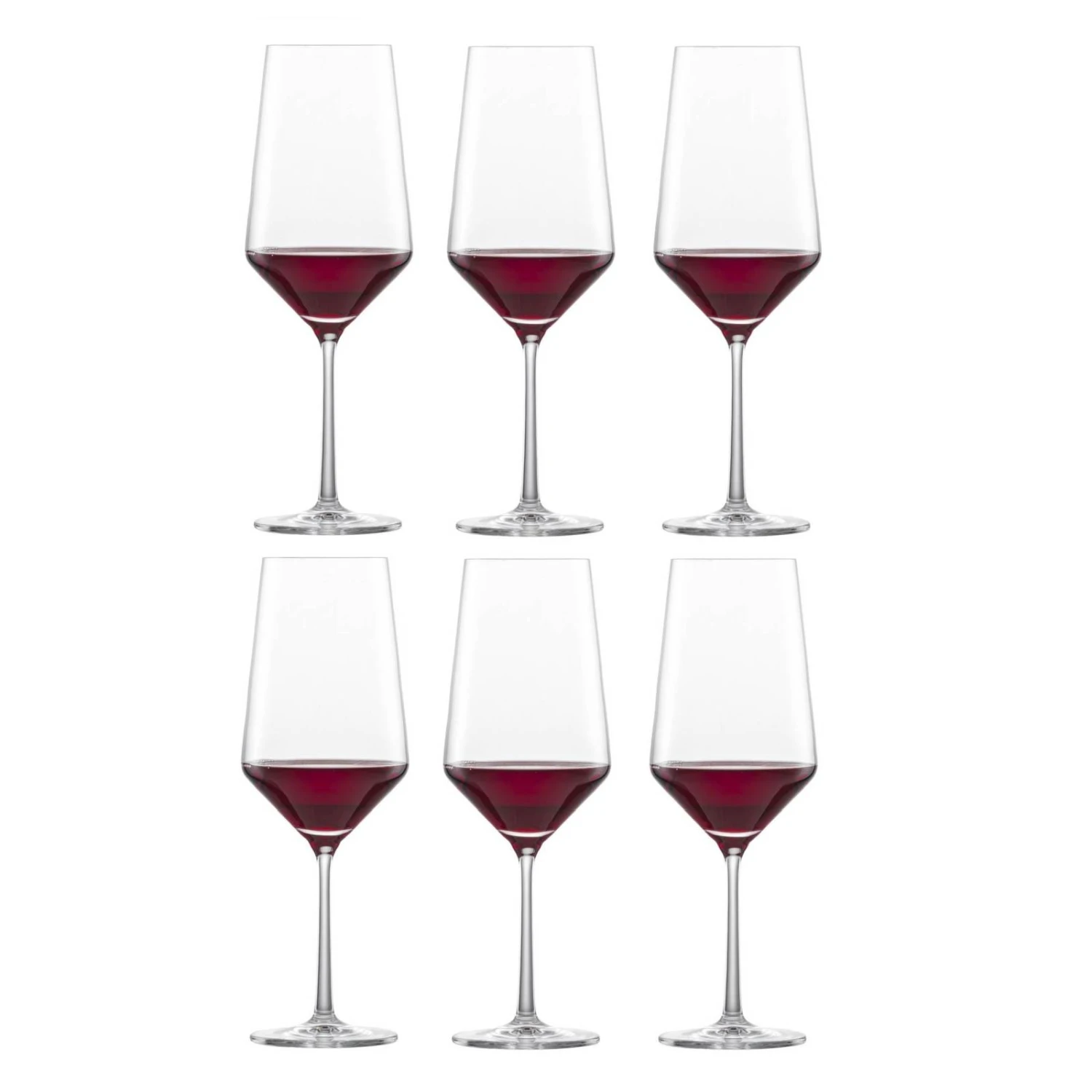 Zwiesel Glas Bordeauxglazen Pure - 680 Ml - 6 Stuks 3 Zwiesel Glas Bordeauxglazen Pure - 680 Ml - 6 Stuks