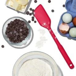 OXO Good Grips Spatel Siliconen Rood 32 Cm -Thuiskeuken 11280300 SpatelSiliconenRoze4 4 33