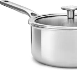 KitchenAid Hapjespan - Multi-Ply RVS - ø 24 Cm / 3.1 Liter -Thuiskeuken 1200x1084