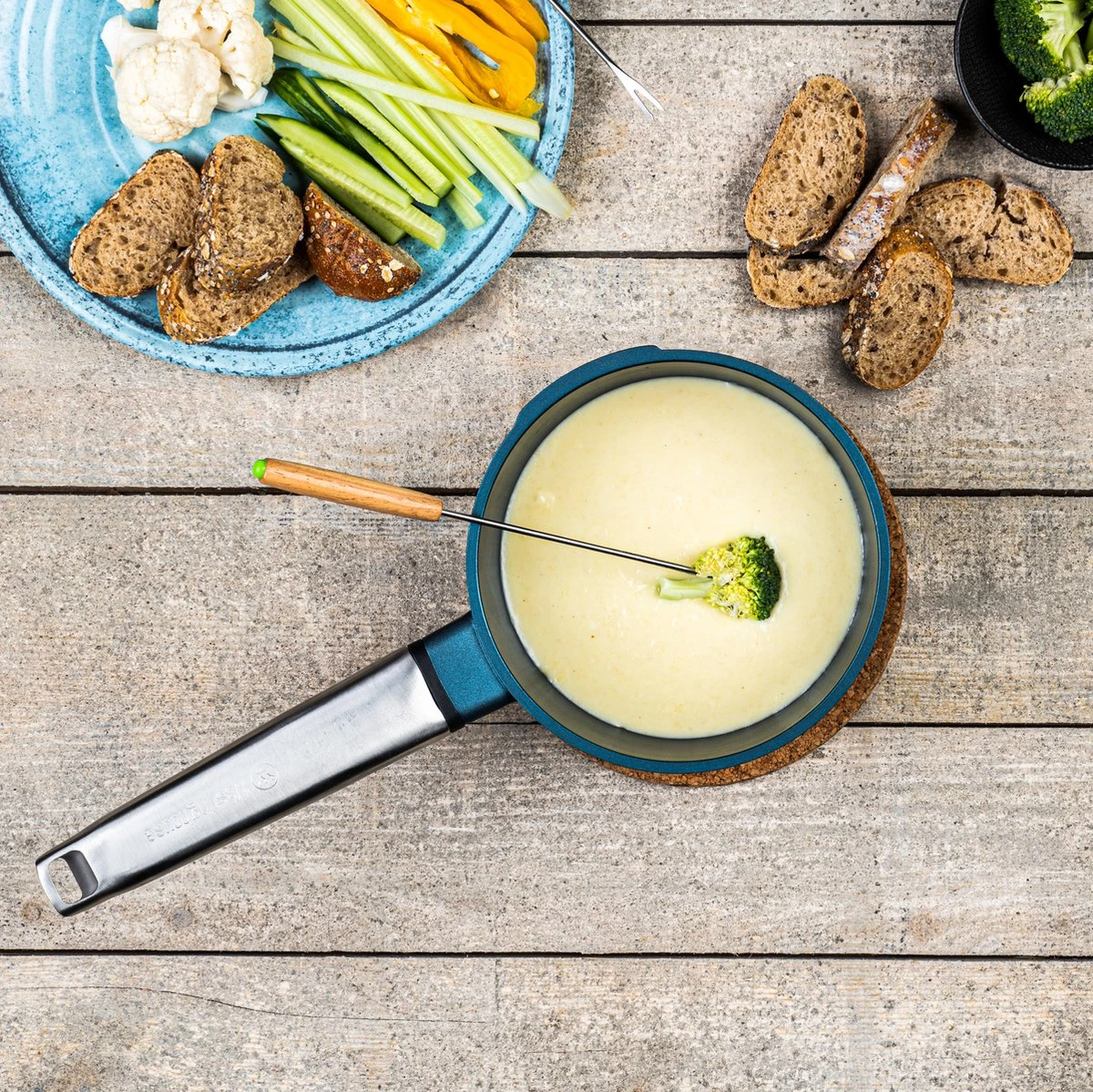 Westinghouse Pannenset Performance - Blauw - 8 Pannen - Complete Pannenset - Inductie En Alle Andere Warmtebronnen 8 Westinghouse Pannenset Performance - Blauw - 8 Pannen - Complete Pannenset - Inductie En Alle Andere Warmtebronnen - Afbeelding 6