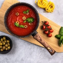 Westinghouse Pannenset Marble Wood (Braadpan ø 24 Cm + Steelpan ø 18 Cm) - Inductie En Alle Andere Warmtebronnen 12 Westinghouse Pannenset Marble Wood (Braadpan ø 24 Cm + Steelpan ø 18 Cm) - Inductie En Alle Andere Warmtebronnen -Thuiskeuken 1200x1200 100