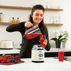 Westinghouse Retro Waterkoker + Broodrooster 2 Sleuven + Blender - Wit 19 Westinghouse Retro Waterkoker + Broodrooster 2 Sleuven + Blender - Wit -Thuiskeuken 1200x1200 136