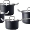 BK Pannenset Q-linair Master Black - 4 Delige Set -Thuiskeuken 1200x621