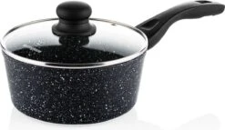 Westinghouse Pannenset Black Marble (Braadpan ø 24 Cm + Steelpan ø 18 Cm) - Inductie En Alle Andere Warmtebronnen -Thuiskeuken 1200x694