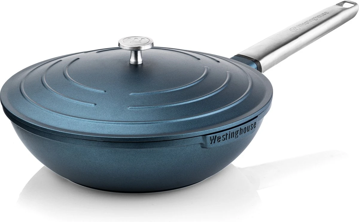 Westinghouse Pannenset Performance - Blauw - 8 Pannen - Complete Pannenset - Inductie En Alle Andere Warmtebronnen 16 Westinghouse Pannenset Performance - Blauw - 8 Pannen - Complete Pannenset - Inductie En Alle Andere Warmtebronnen - Afbeelding 14