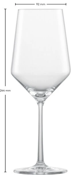 Zwiesel Glas Rode Wijnglazen Pure - 550 Ml - 6 Stuks -Thuiskeuken 122315 Pure Cabernet Gr1 fstu 3 1