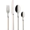 Villeroy & Boch Bestekset Play! - White Pearl - 24 Delig / 6 Personen -Thuiskeuken 1263679053 4003686305182 01