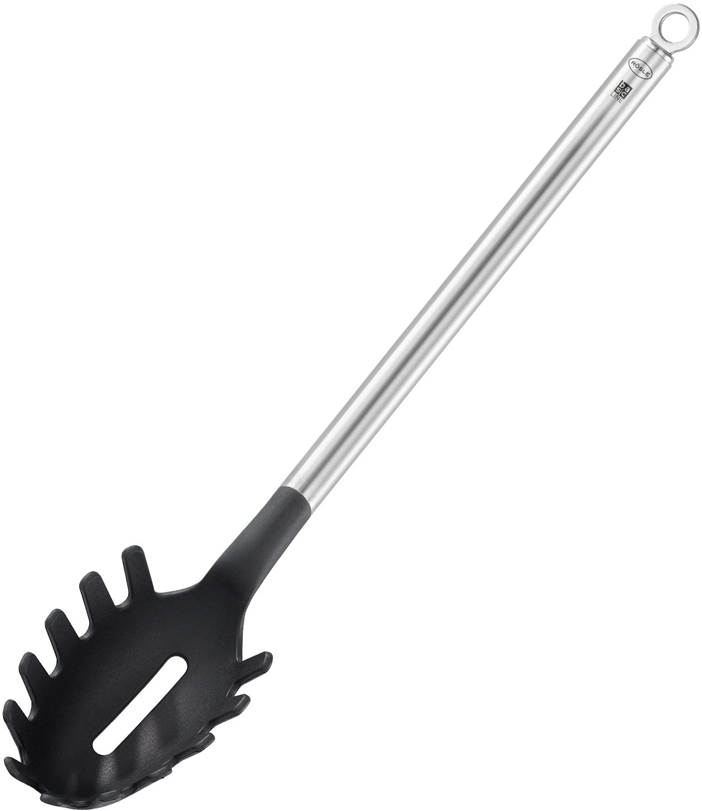 Rosle Basic Line Spaghettilepel - RVS / Siliconen - 31 Cm 3 Rosle Basic Line Spaghettilepel - RVS / Siliconen - 31 Cm