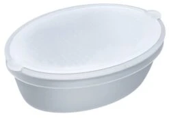 Westmark Nootmuskaat Rasp Kunststof Wit -Thuiskeuken 14442260 westmark muskatreibe technicus nut auffangschale behaelter reibe 03201 0