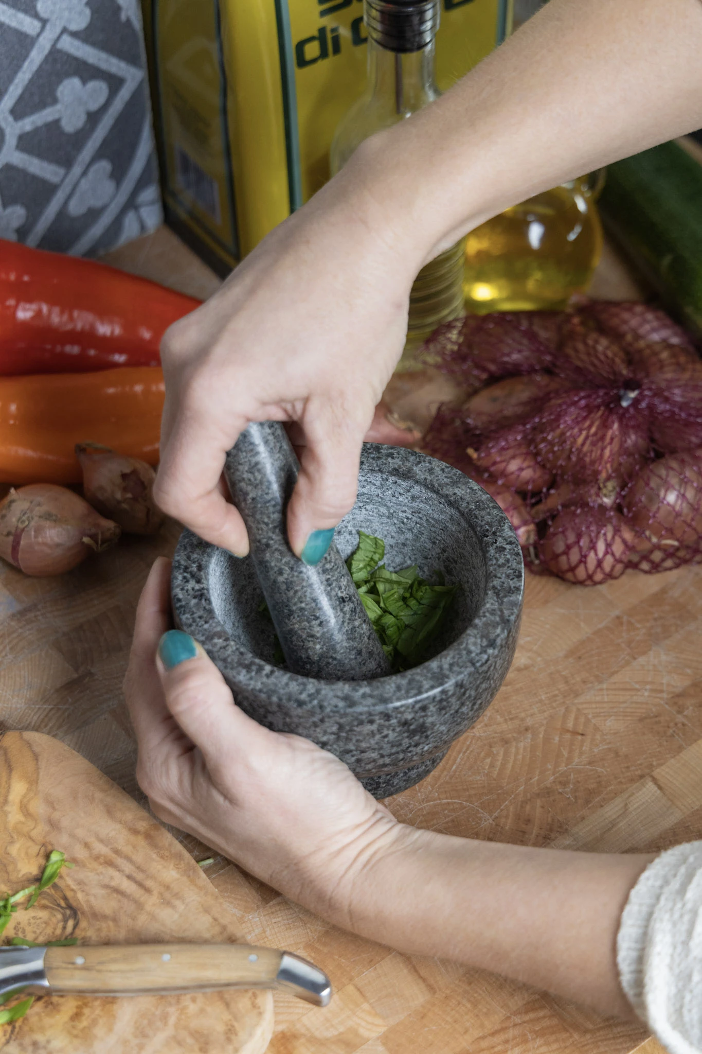 Jay Hill Vijzel - Granite - ø 13 Cm 5 Jay Hill Vijzel - Granite - ø 13 Cm - Afbeelding 3