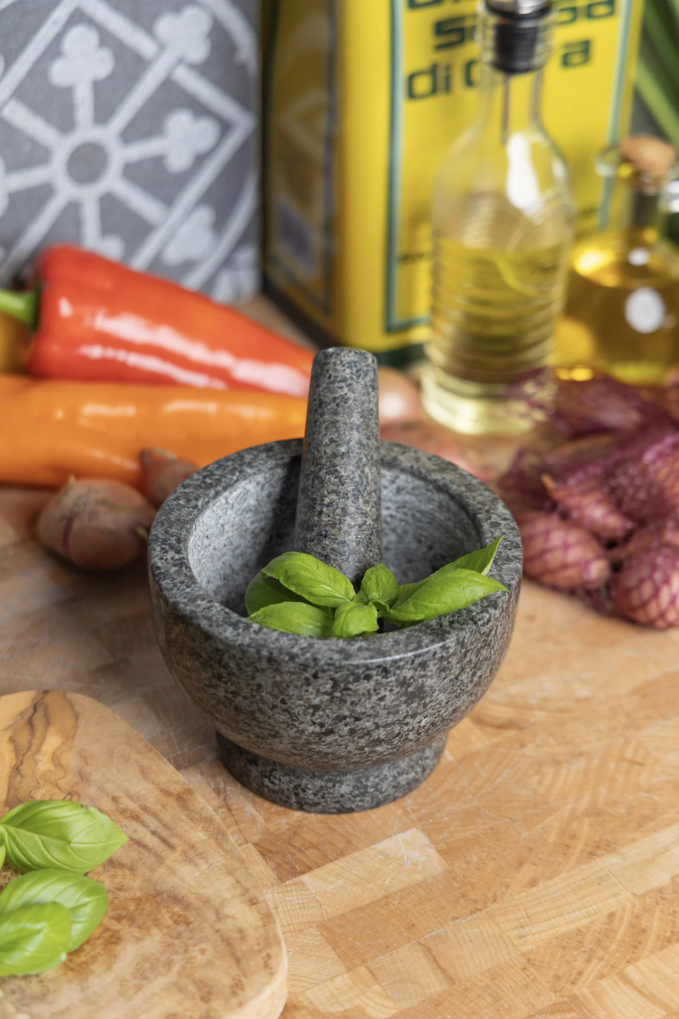 Jay Hill Vijzel - Granite - ø 13 Cm 4 Jay Hill Vijzel - Granite - ø 13 Cm - Afbeelding 2