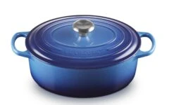 Le Creuset Braadpan Signature - Ovaal - Azure - ø 31 Cm / 6.3 Liter