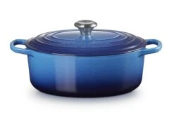 Le Creuset Braadpan Signature - Ovaal - Azure - ø 31 Cm / 6.3 Liter -Thuiskeuken 21178292202430 alt1 1