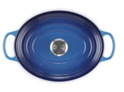 Le Creuset Braadpan Signature - Ovaal - Azure - ø 31 Cm / 6.3 Liter -Thuiskeuken 21178292202430 alt3 1