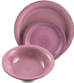 Villa D'Este Serviesset Baita - Colori Caldi - 18-delig / 6 Personen -Thuiskeuken 2171740 f