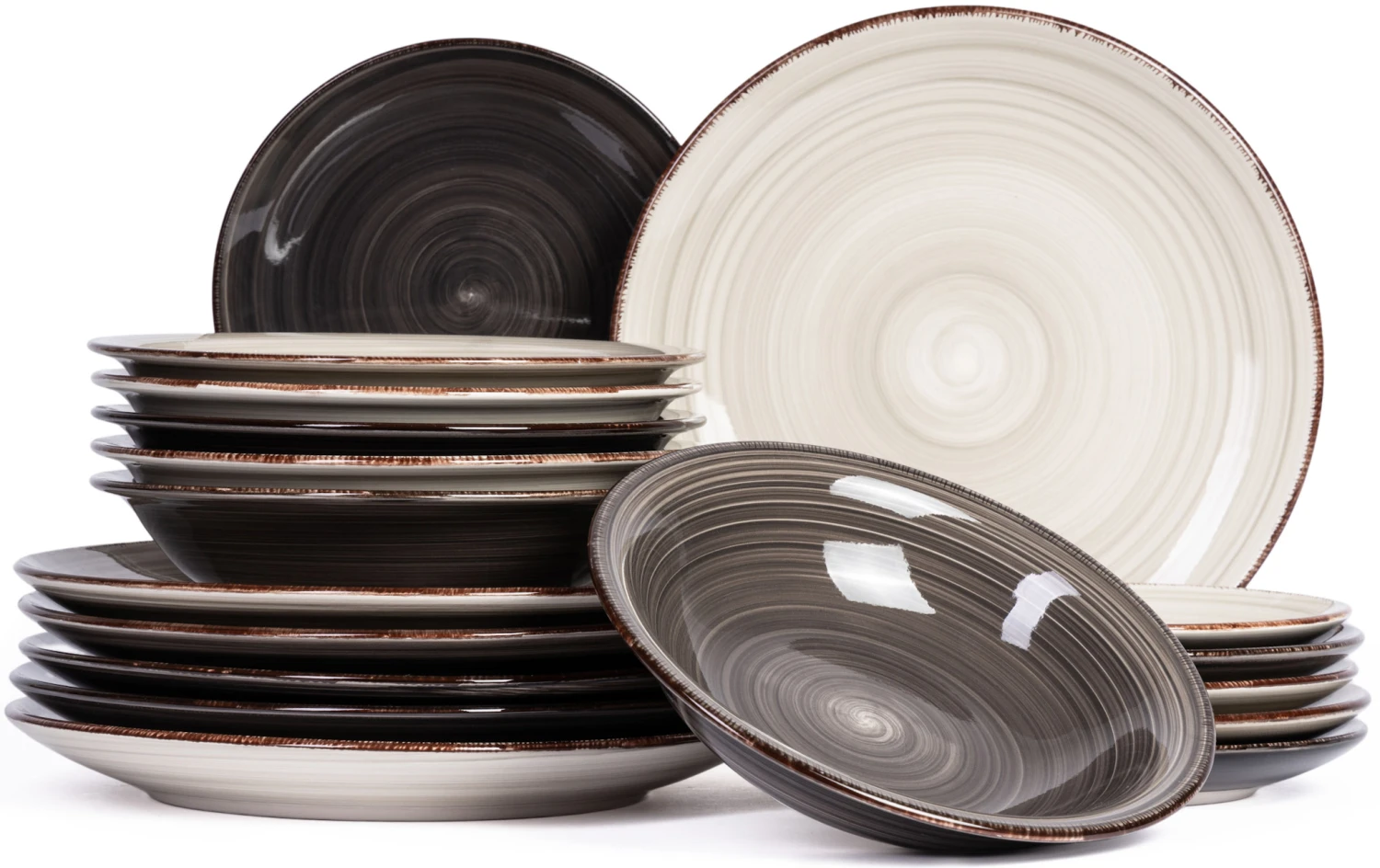 Studio Tavola Serviesset Vintage Loft - 18-delig / 6 Personen 3 Studio Tavola Serviesset Vintage Loft - 18-delig / 6 Personen