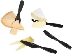 Boska Kaasmessenset Mini Monaco+ Zwart 13 Boska Kaasmessenset Mini Monaco+ Zwart -Thuiskeuken 307088 BOSKACheeseKnifeSetMiniMonaco Black 3
