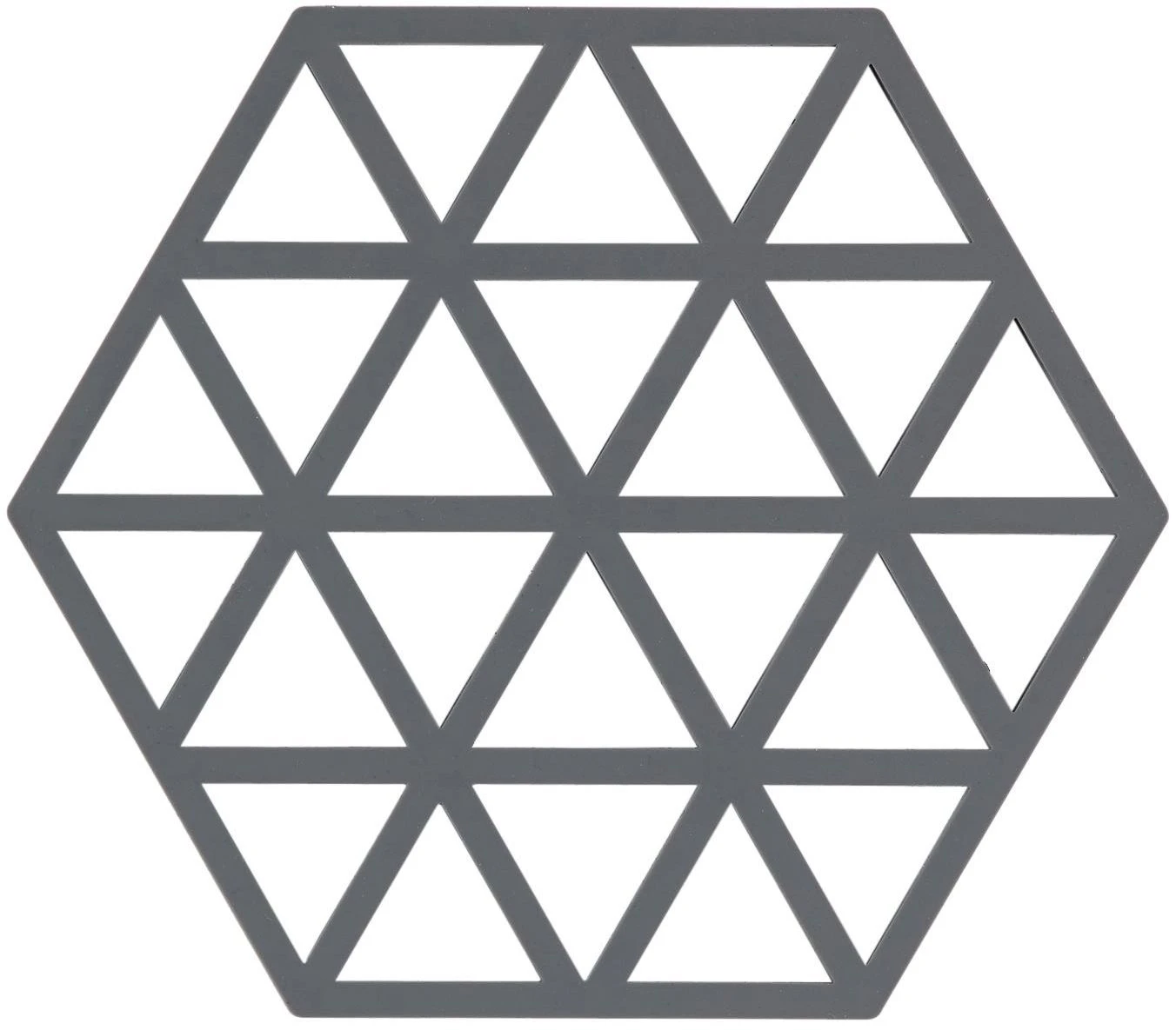 Zone Denmark Pannenonderzetter Triangles - Cool Grey - 16 X 14 Cm 3 Zone Denmark Pannenonderzetter Triangles - Cool Grey - 16 X 14 Cm