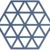 Zone Denmark Pannenonderzetter Triangles - Denim - 16 X 14 Cm -Thuiskeuken 330343 high