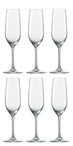 Schott Zwiesel Champagneglazen Vina - 230 Ml - 6 Stuks 7 Schott Zwiesel Champagneglazen Vina - 230 Ml - 6 Stuks -Thuiskeuken 4001836005265 2