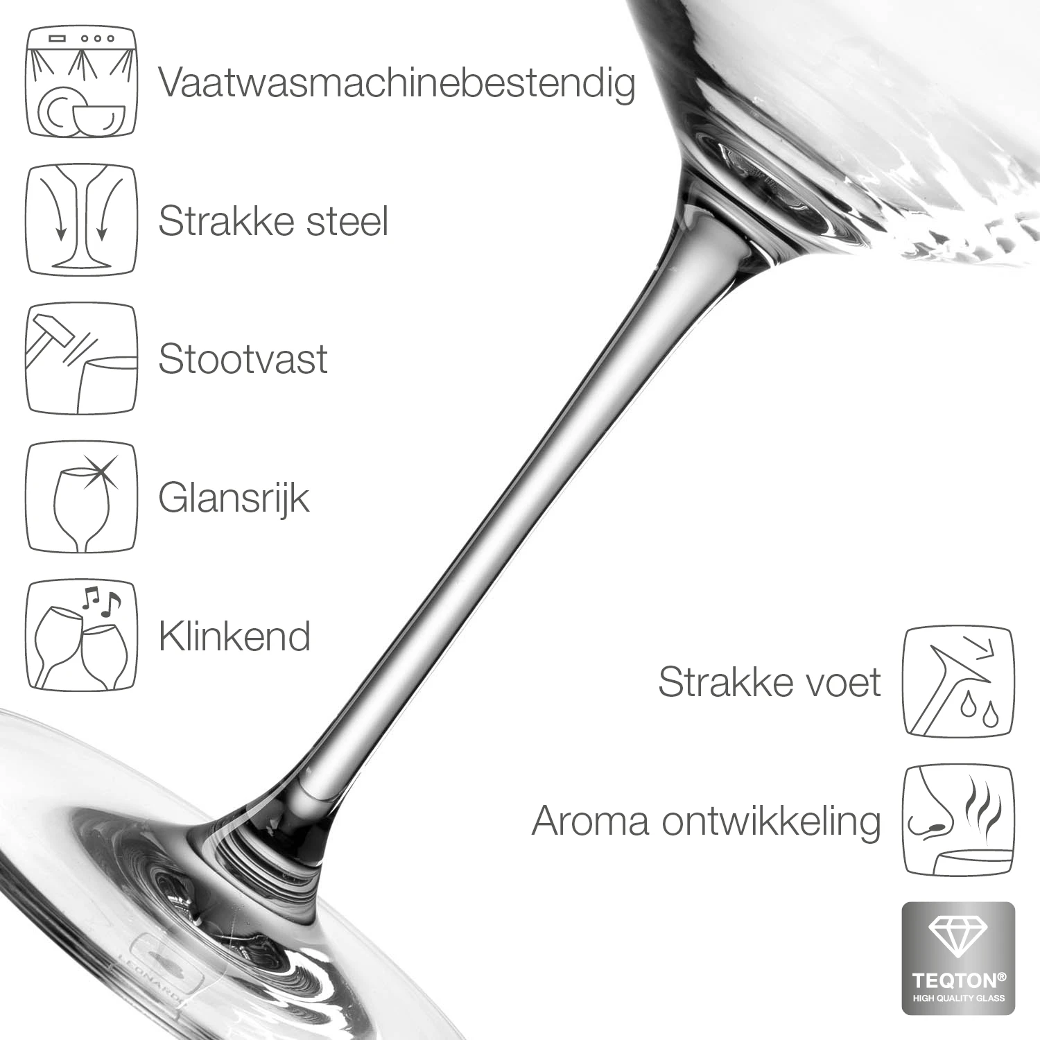 Leonardo Bourgogne Glazen / Gin Tonic Glazen Puccini - 730 Ml - 6 Stuks 6 Leonardo Bourgogne Glazen / Gin Tonic Glazen Puccini - 730 Ml - 6 Stuks - Afbeelding 4