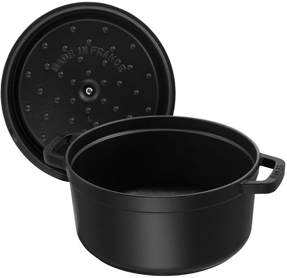 Staub Braadpan / Cocotte - Zwart - ø 26 Cm / 5.2 Liter 5 Staub Braadpan / Cocotte - Zwart - ø 26 Cm / 5.2 Liter - Afbeelding 3