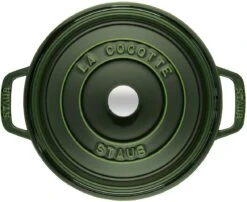 Staub Braadpan / Cocotte - Basilicum - ø 28 Cm / 6.7 Liter 9 Staub Braadpan / Cocotte - Basilicum - ø 28 Cm / 6.7 Liter -Thuiskeuken 40509 354 0 2 1