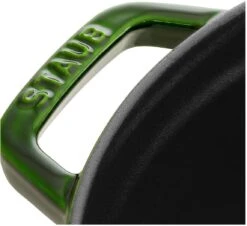 Staub Braadpan / Cocotte - Basilicum - ø 28 Cm / 6.7 Liter 10 Staub Braadpan / Cocotte - Basilicum - ø 28 Cm / 6.7 Liter -Thuiskeuken 40509 354 0 3 1