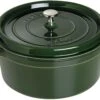 Staub Braadpan / Cocotte - Basilicum - ø 28 Cm / 6.7 Liter -Thuiskeuken 40509 361 0 1