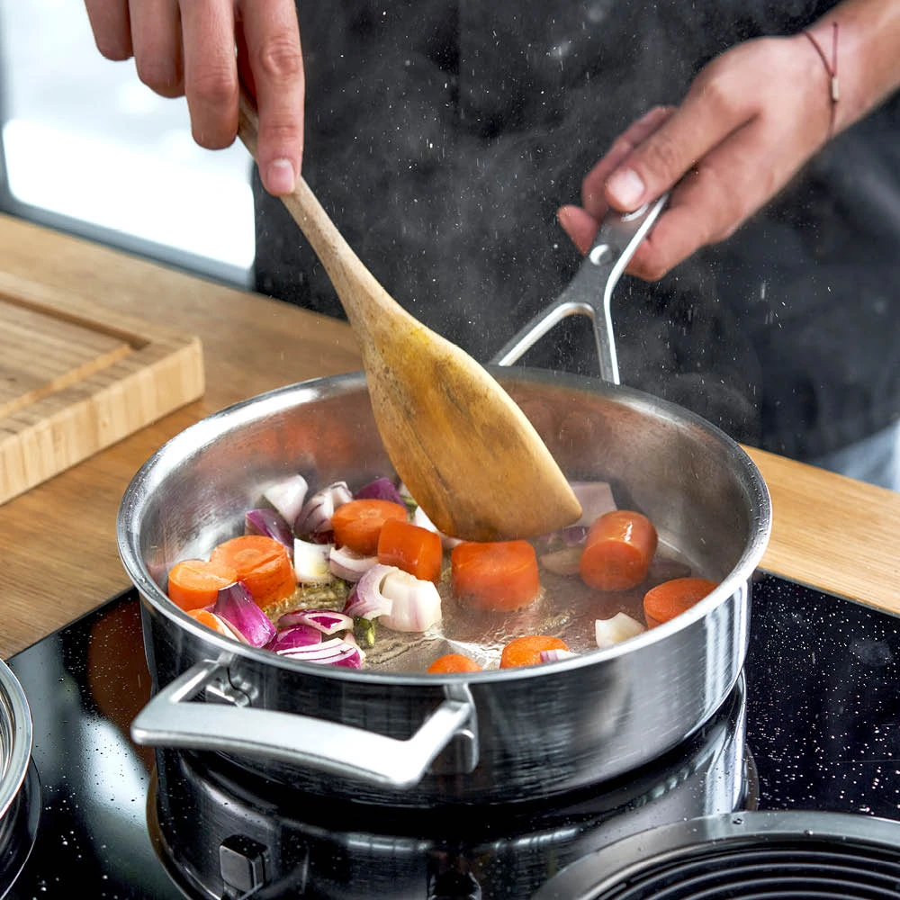 Demeyere Hapjespan Industry 5 - ø 28 Cm / 5.7 Liter + Deksel 8 Demeyere Hapjespan Industry 5 - ø 28 Cm / 5.7 Liter + Deksel - Afbeelding 6