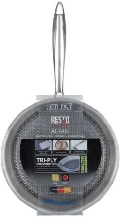 Resto Kitchenware Koekenpan Altair - ø 24 Cm - Standaard Anti-aanbaklaag 25 Resto Kitchenware Koekenpan Altair - ø 24 Cm - Standaard Anti-aanbaklaag -Thuiskeuken 4260403577189 12