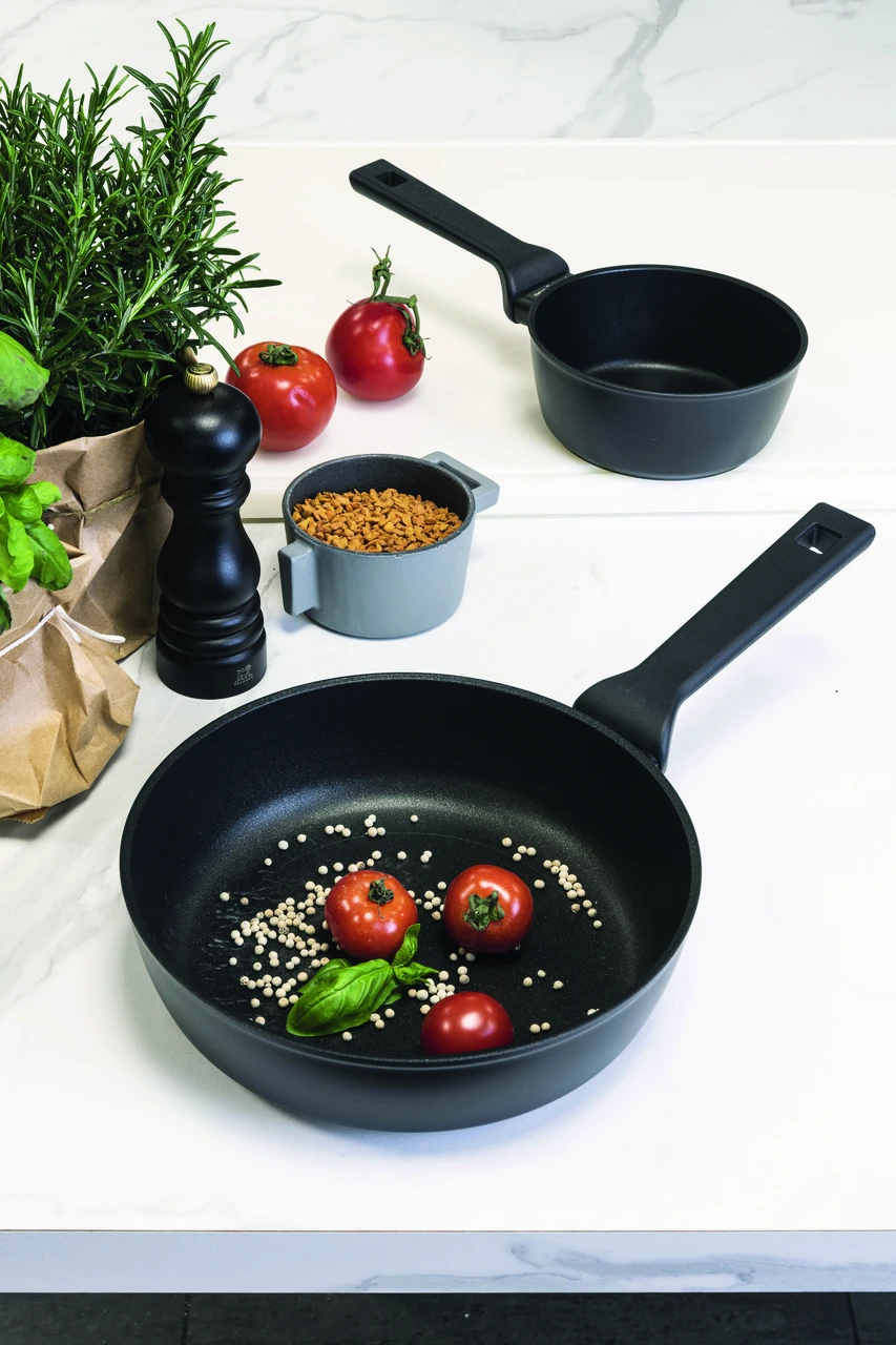 Sambonet Wokpan Titan Pro - ø 30 Cm - Standaard Anti-aanbaklaag 4 Sambonet Wokpan Titan Pro - ø 30 Cm - Standaard Anti-aanbaklaag - Afbeelding 2