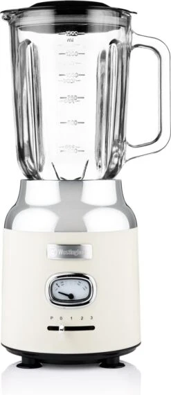 Westinghouse Retro Waterkoker + Broodrooster 4 Sleuven + Blender - Wit -Thuiskeuken 520x1200 5