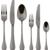 Sambonet Bestekset Royal - Zwart - 36 Delig / 6 Personen -Thuiskeuken 52763K83