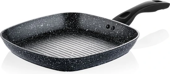 Westinghouse Pannenset Black Marble (Grillpan 28 Cm + Wokpan ø 30 Cm) - Inductie En Alle Andere Warmtebronnen 9 Westinghouse Pannenset Black Marble (Grillpan 28 Cm + Wokpan ø 30 Cm) - Inductie En Alle Andere Warmtebronnen - Afbeelding 7