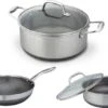 Westinghouse Pannenset Black Signature (Kookpan + Hapjespan ø 24 Cm + Wokpan ø 32 Cm) - Inductie En Alle Andere Warmtebronnen -Thuiskeuken 550x279