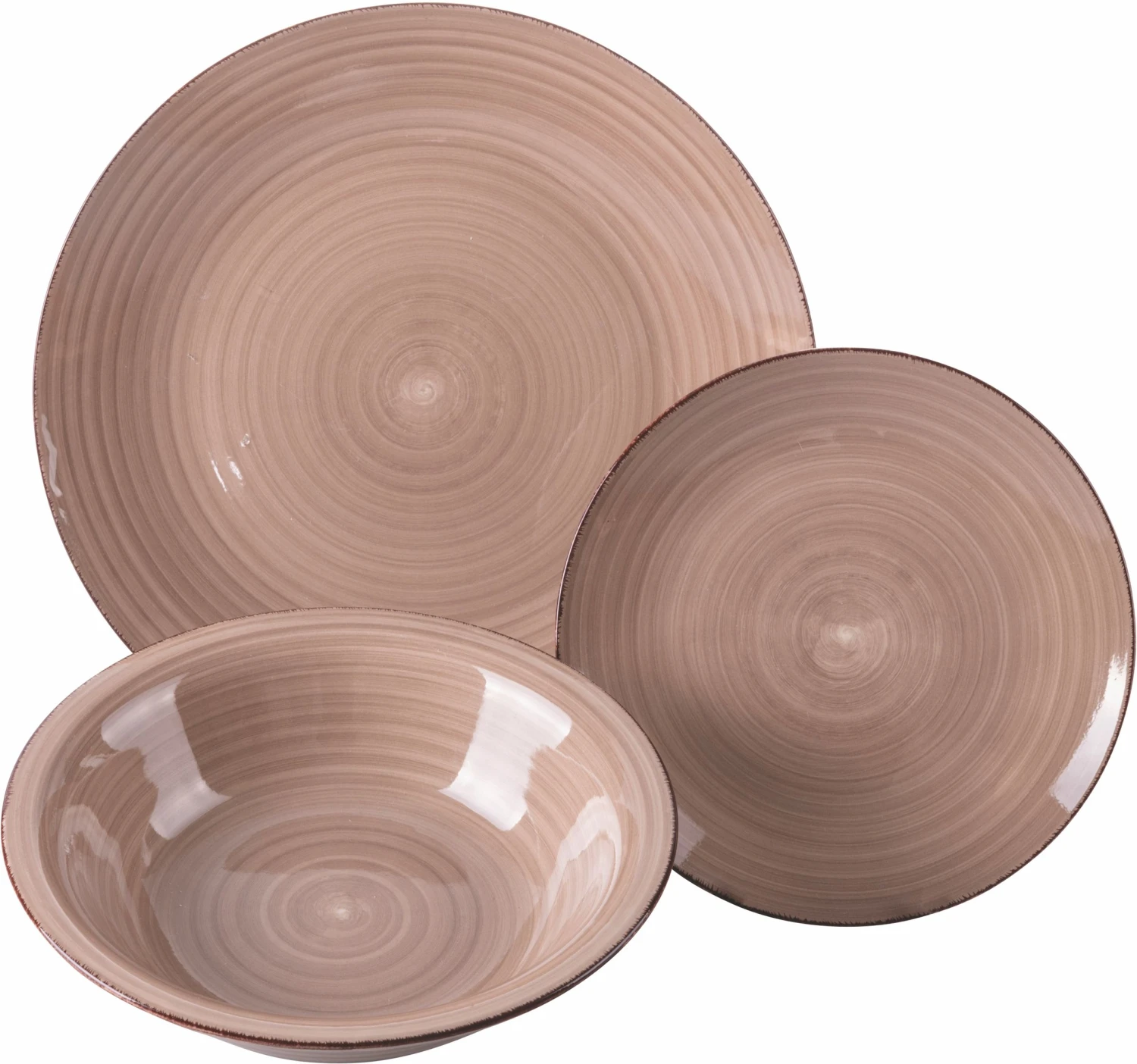 Villa D'Este Serviesset Baita - Chocolate - 18-delig / 6 Personen 10 Villa D'Este Serviesset Baita - Chocolate - 18-delig / 6 Personen - Afbeelding 8