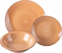 Villa D'Este Serviesset Baita - Chocolate - 12-delig / 4 Personen -Thuiskeuken 5911820 c