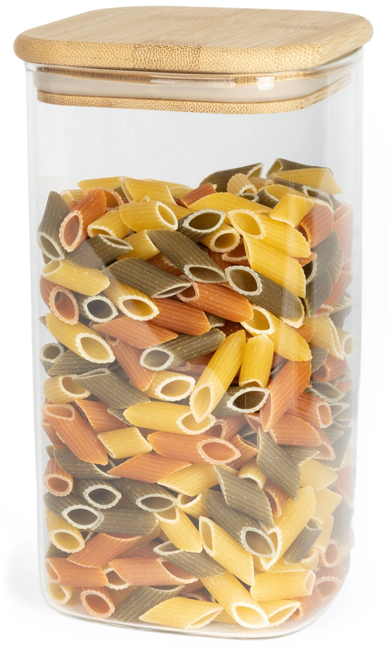 Sareva Voorraadpot - Glas / Bamboe - 1.35 Liter 3 Sareva Voorraadpot - Glas / Bamboe - 1.35 Liter