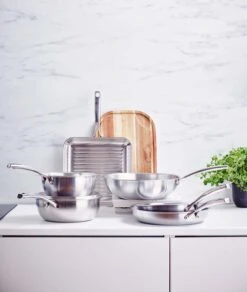 BK Grillpan Superior Tri-Ply - 28 X 28 Cm - Zonder Anti-aanbaklaag -Thuiskeuken 62118dd31368e69ff2d0035c776483d26ddefbd9 BK SUPTR ESH 3PLY 6 7 pc Set 1