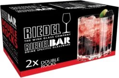 Riedel Whiskey Glazen Double Rocks - 2 Stuks -Thuiskeuken 641700007 packaging 6o0FJiQ2