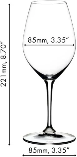 Riedel Champagne Glazen / Witte Wijnglazen Wine Friendly - 4 Stuks 8 Riedel Champagne Glazen / Witte Wijnglazen Wine Friendly - 4 Stuks -Thuiskeuken 642200403 dimensions meuzh7Bc 1