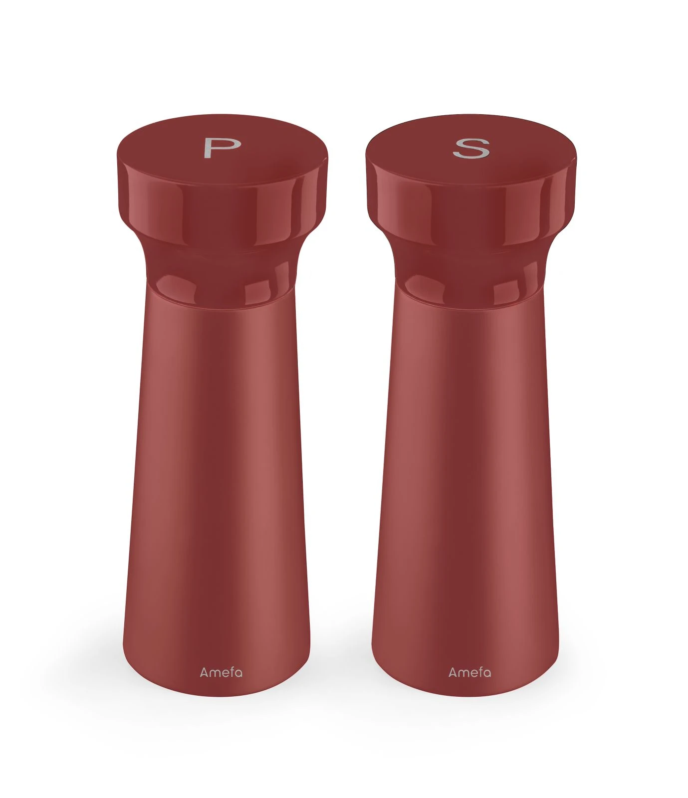 Amefa Peper- En Zoutset Modern Wood Terracotta 15 Cm 3 Amefa Peper- En Zoutset Modern Wood Terracotta 15 Cm