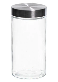 Sareva Voorraadpot - Glas / RVS Deksel - ø 11.5 Cm / 1.7 Liter 9 Sareva Voorraadpot - Glas / RVS Deksel - ø 11.5 Cm / 1.7 Liter -Thuiskeuken 7061111122299 2